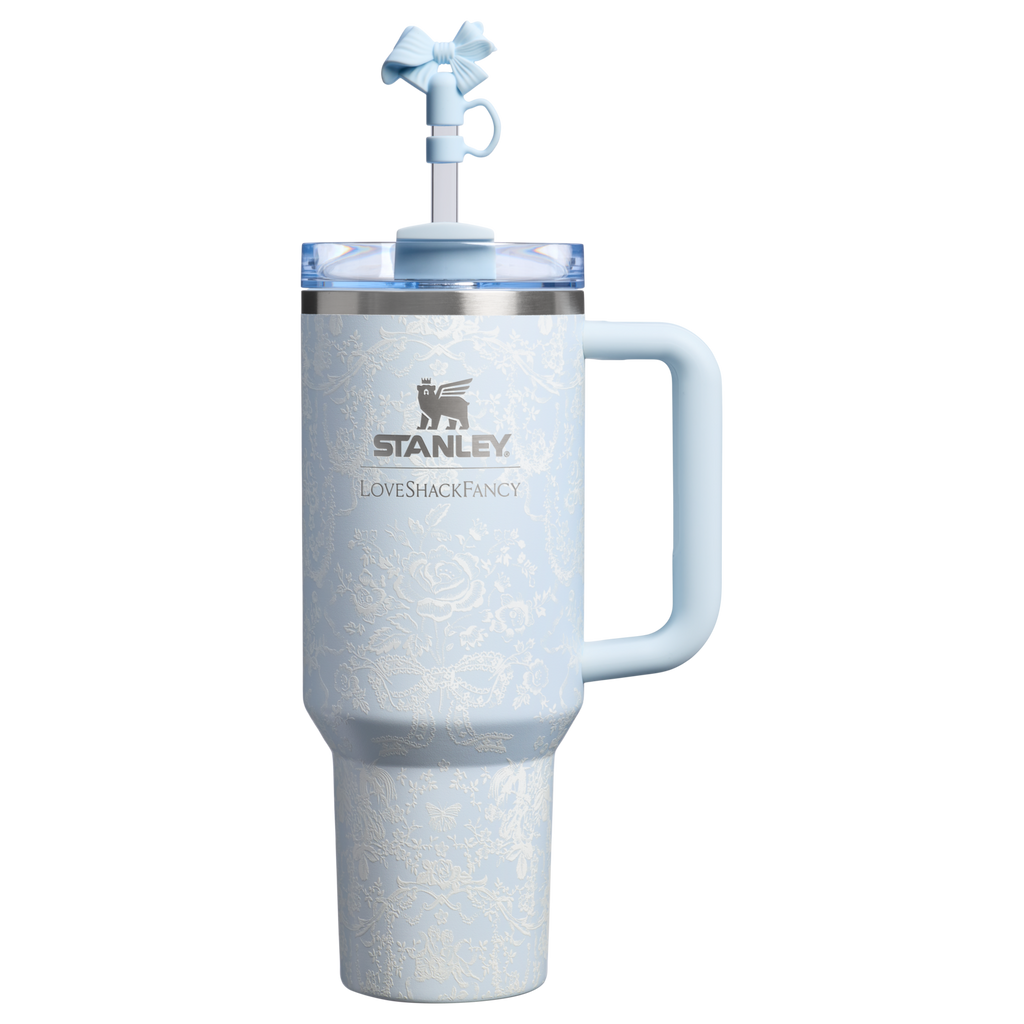 Stanley 1913 x LoveShackFancy Holiday Quencher® H2.0  FlowState™ Tumbler | 40 OZ